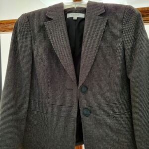 Rich color  grey and black blazer  size 4p